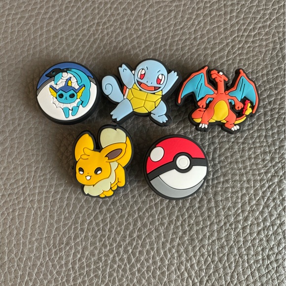 🆕 Pokemon Crocs Shoe Charms - Picture 1 of 1